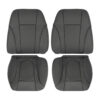 chevrolet-trailblazer-cuir-2002-2004-étain-foncé-couverture-de-siège-du-conducteur-et-du-passager-top-et-bottom-oem-remplacement-de-siège Chevrolet Trailblazer 2002-2004 - Housse de siège de remplacement OEM
