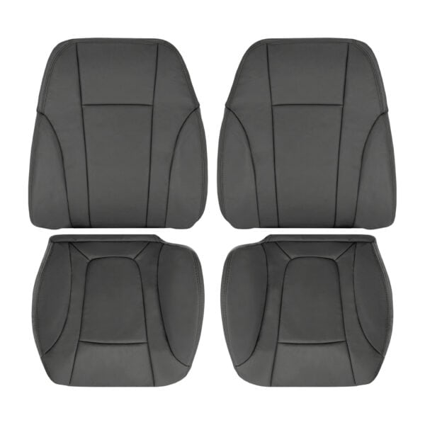 chevrolet-trailblazer-cuir-2002-2004-étain-foncé-couverture-de-siège-du-conducteur-et-du-passager-top-et-bottom-oem-remplacement-de-siège Chevrolet Trailblazer 2002-2004 - Housse de siège de remplacement OEM