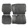 chevrolet-trailblazer-cuir-2002-2004-étain-foncé-arrière-conducteur-et-passager-top-et-bottom-oem-remplacement-de-siège Chevrolet Trailblazer 2002-2004 - Housse de siège de remplacement OEM