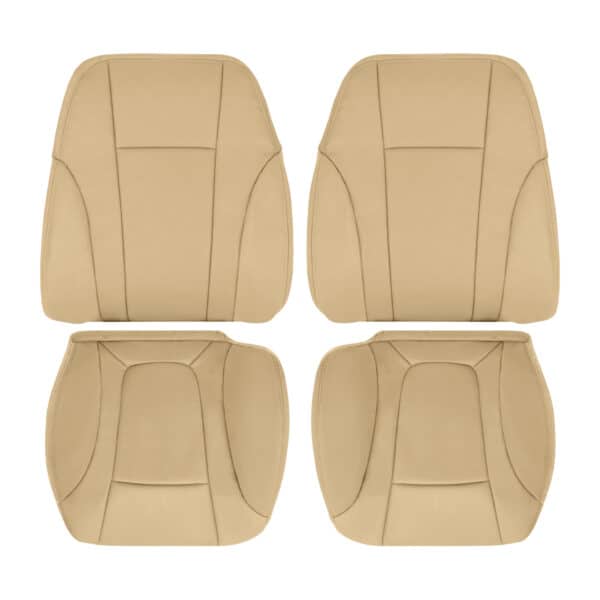 chevrolet-trailblazer-cuir-2002-2004-chêne clair-couverture-de-siège-conducteur-et-passager-top-et-bottom-oem-remplacement-de-siège Chevrolet Trailblazer 2002-2004 - Housse de siège de remplacement OEM