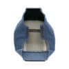 Ford F-150, tela, 1994-1996, azul real, conductor o pasajero, parte inferior, vista interior, funda de asiento de repuesto OEM. Ford F-150 F-250 1994-1998 | Funda de asiento de repuesto OEM