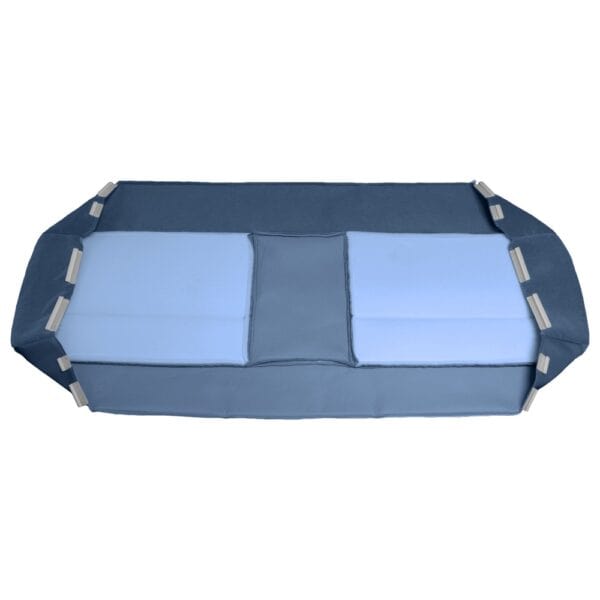 ford-f-150-cloth-1994-1998-royal-blue-rear-bench-top-inside-out-view-oem-replacement-seat-cover Ford F-150 F-250 1994-1998 | Funda de asiento de repuesto OEM (trasera)