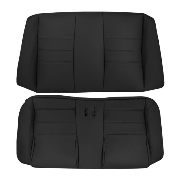 ford-mustang-cuir-1994-1998-noir-arrière-conducteur-et-passager-top-et-bottom-oem-remplacement-de-siège Ford Mustang 1994-1998 - Housse de siège de remplacement OEM
