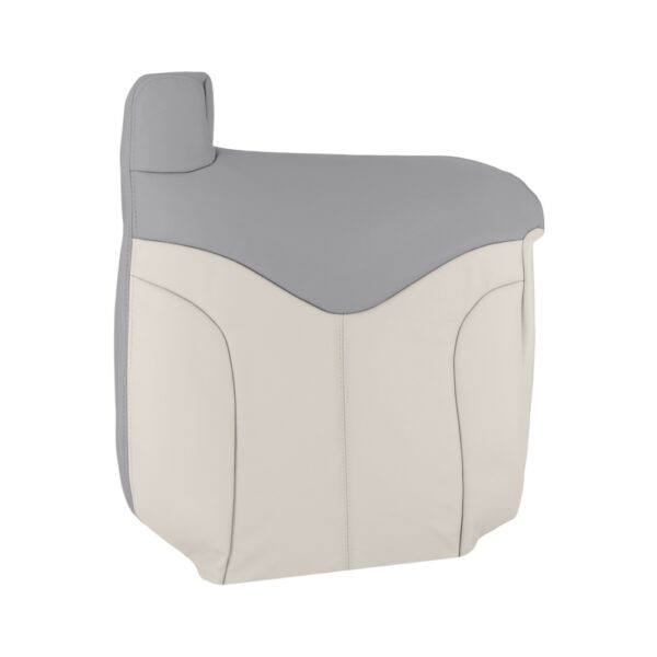 gmc-sierra-denali-leather-2001-2002-2-tone-shale-light-neutral-with-pewter-passenger-top-oem-replacement-seat-cover GMC Denali 2001-2002 | OEM-Replacement Seat Cover
