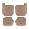 gmc-sierra-cuir-1999-2002-dark-oak-driver-and-passenger-top-and-bottom-oem-replacement-seat-cover GMC Sierra 1999-2002 - Housse de siège de remplacement OEM