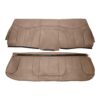 gmc-sierra-leather-1999-2002-dark-oak-rear-bench-top-and-bottom-oem-replacement-seat-cover GMC Sierra 1999-2002 - Housse de siège de remplacement OEM