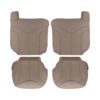 gmc-sierra-cuir-1999-2002-moyen-neutre-tan-couverture-de-siège-du-conducteur-et-du-passager-top-et-bottom-oem-remplacement-de-siège GMC Sierra 1999-2002 - Housse de siège de remplacement OEM