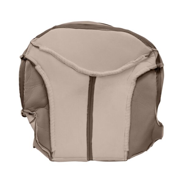 gmc-sierra-cuir-1999-2002-moyen-neutre-tan-couverture-de-siège-du-conducteur-ou-du-passager-au-dessous-de-la-vue-oem-de-remplacement-de-la-selle GMC Sierra 1999-2002 - Housse de siège de remplacement OEM