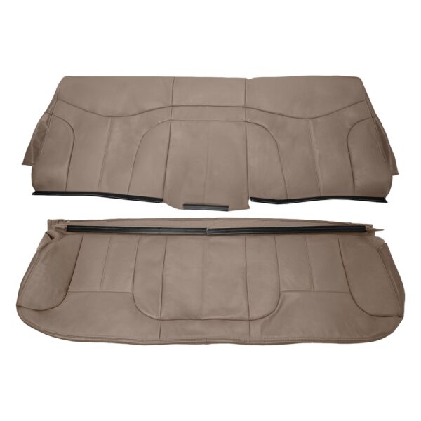 gmc-sierra-cuir-1999-2002-moyen-neutre-tan-couverture-de-siège-oem-de-remplacement-de-la-banche-arrière GMC Sierra 1999-2002 - Housse de siège de remplacement OEM