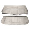 gmc-yukon-cuero-2000-2002-pizarra-claro-neutro-banqueta-trasera-parte superior e inferior-funda de asiento de repuesto OEM GMC Yukon SLE 2000-2002 | Funda de asiento de repuesto OEM