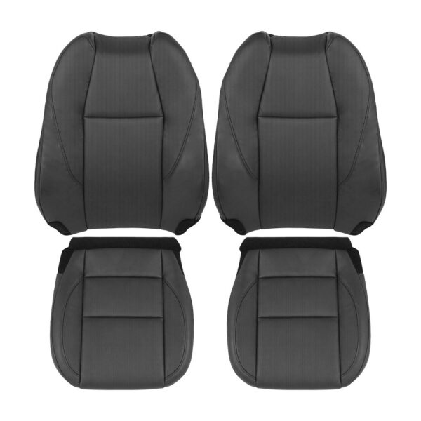 mazda-3-genuine-leather-perforated-2019-2026-black-driver-and-passenger-top-and-bottom-oem-replacement-seat-cover Mazda 3 2019-2026 | Housse de siège de remplacement OEM