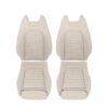 Mercedes-Benz C350, cuero perforado, 2015-2021, beige seda, conductor y pasajero, parte superior e inferior, funda de asiento de repuesto OEM. Mercedes-Benz C300 Coupé 2015-2021 | Funda de asiento de repuesto OEM