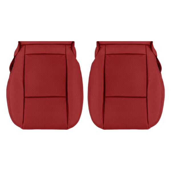 dodge-charger-2011-2015-perforated-leather-radar-red-driver-and-passenger-bottoms-oem-replacement-seat-cover Dodge Charger 2011-2015 | OEM-Replacement Seat Cover