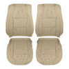 Ford Taurus Limited 2013-2019: fundas de asiento de repuesto OEM de cuero perforado color Dune para los asientos del conductor y el acompañante (parte superior e inferior) Ford Taurus 2010-2019 | Funda de asiento de recambio OEM