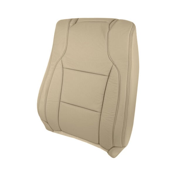 Ford Taurus Limited 2013-2019 - Funda de asiento de repuesto OEM de cuero perforado color Dune para el asiento del conductor - 2 Ford Taurus 2010-2019 | Funda de asiento de recambio OEM