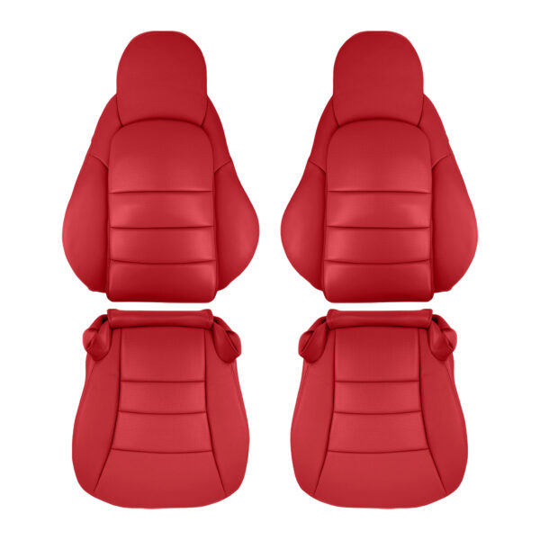 chevrolet-corvette-2005-2013-perforated-leather-red-driver-and-passenger-top-and-bottom-oem-replacement-seat-cover Chevrolet Corvette 2005-2013 - Housse de siège de remplacement OEM