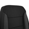 gmc-sierra-2020-2023-tela-negro-azul-oscuro-conductor-o-pasajero-parte-superior-vista-de-cerca-funda-de-asiento-de-reemplazo-OEM GMC Sierra 2020-2023 | Funda de asiento de recambio original (tela)