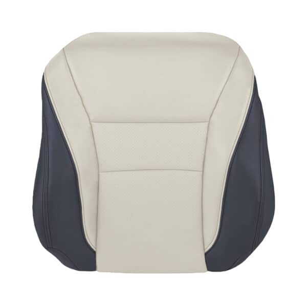 honda-accord-coupé-2013-2017-cuero-perforado-negro-y-marfil-(beige pergamino)-asiento-del-conductor-superior-funda-de-reemplazo-original Honda Accord Coupé 2013-2017 | Funda de asiento de recambio original