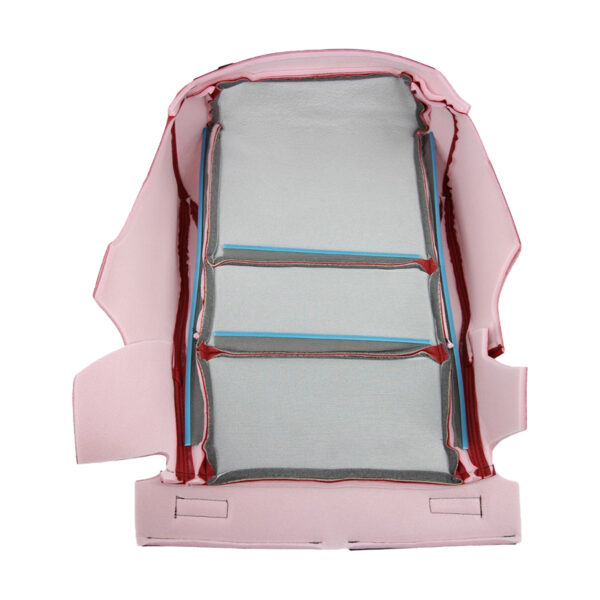 honda-accord-coupé-2013-2017-cuero-perforado-rojo-conductor-o-pasajero-parte-inferior-vista-del-revés-funda-de-asiento-de-reemplazo-OEM Honda Accord Coupé 2013-2017 | Funda de asiento de recambio original