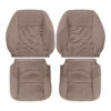 lexus-gx460-cuir-perforé-2010-2023-sepia-couverture-de-siège-du-conducteur-et-du-passager-top-et-bottom-oem-remplacement. Lexus GX460 2010-2023 | Housse de siège de remplacement OEM