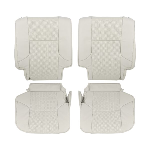 lexus-gx460-leatherette-perforated-2010-2023-ecru-second-row-driver-and-passenger-top-and-bottom-side-oem-replacement-seat-cover Lexus GX460 2010-2023 (Rear) | OEM-Replacement Seat Cover