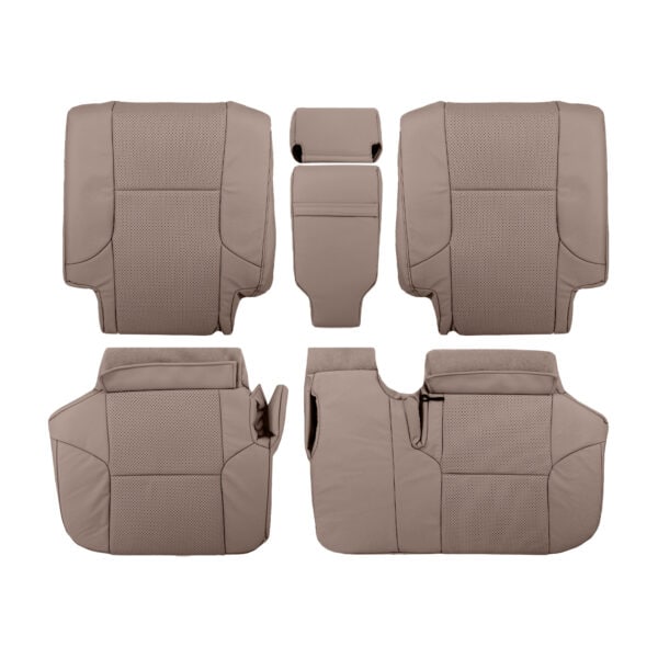 lexus-gx460-leatherette-perforé-2010-2023-sepia-seconde-rangée-conducteur-et-passager-top-and-bottom-side-oem-replacement-seat-cover Lexus GX460 2010-2023 | Housse de siège de remplacement OEM