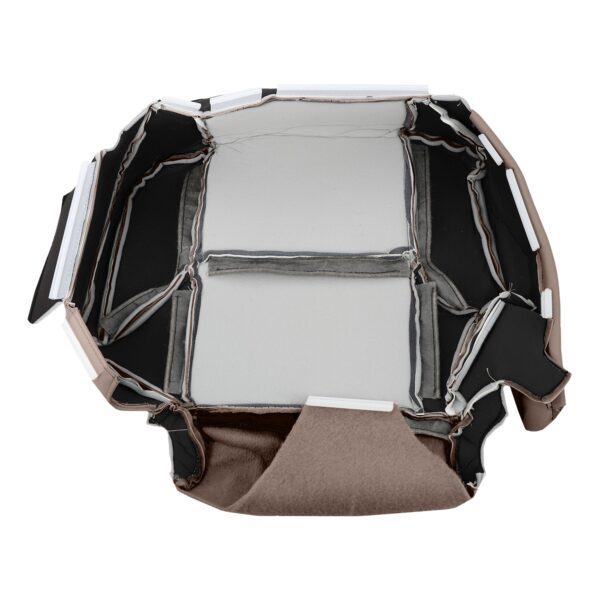 lexus-gx460-leatherette-perforated-2010-2023-sepia-second-row-driver-or-passenger-bottom-side-inside-out-view-oem-replacement-seat-cover Lexus GX460 2010-2023 (Rear) | OEM-Replacement Seat Cover