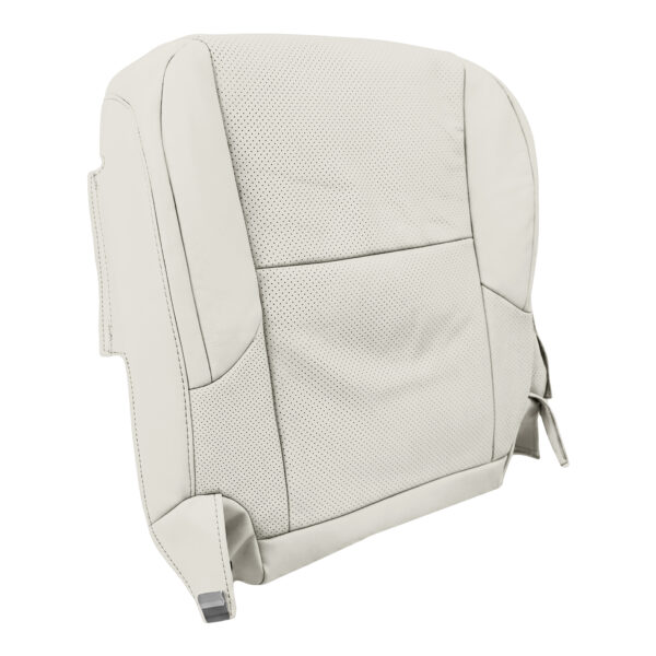 lexus-gx460-leatherette-perforated-2020-2023-ecru-passenger-bottom-oem-replacement-seat-cover. (7) Lexus GX460 2010-2023 | Housse de siège de remplacement OEM
