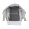 toyota-tacoma-2005-2011-cloth-graphite-conducteur-ou-passager-fond-inside-out-view-oem-replacement-seat-cover Toyota Tacoma 2005-2011 - Housse de siège de remplacement OEM (Tissu)